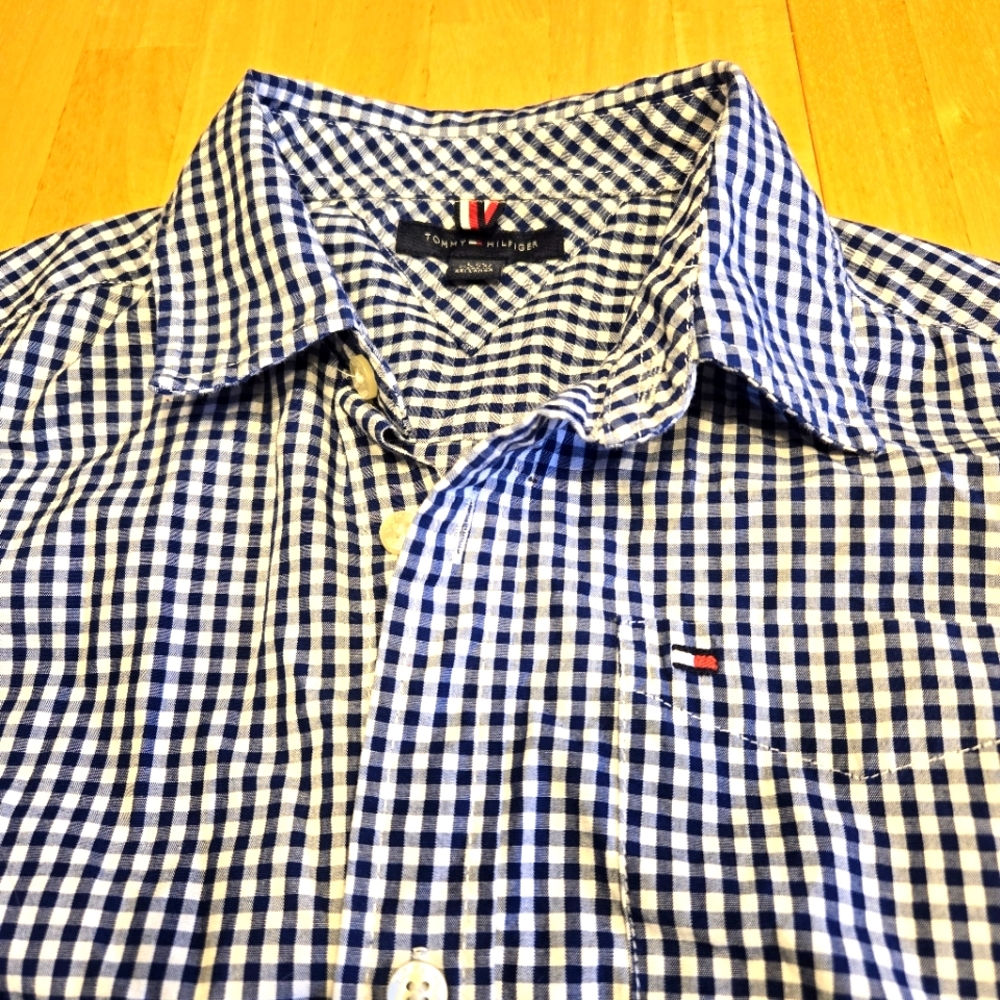 Tommy Hilfiger Dress Shirt Boys Large